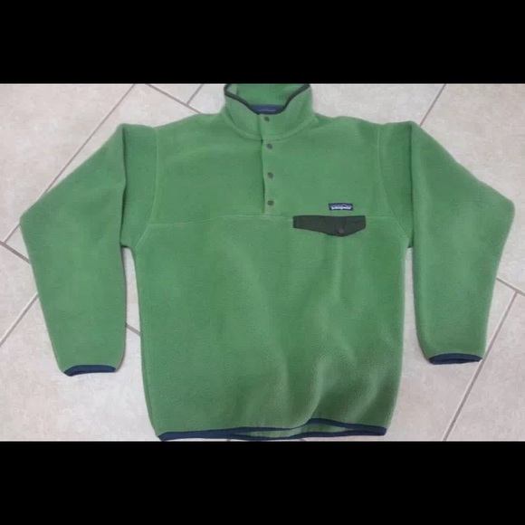 men's small green patagonia