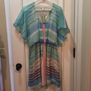 Anthropologie Meadow Rue Stripe dress