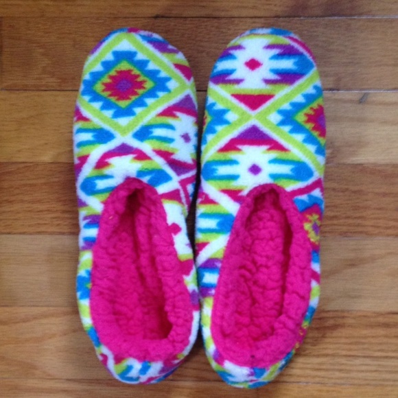 Fuzzy slippers