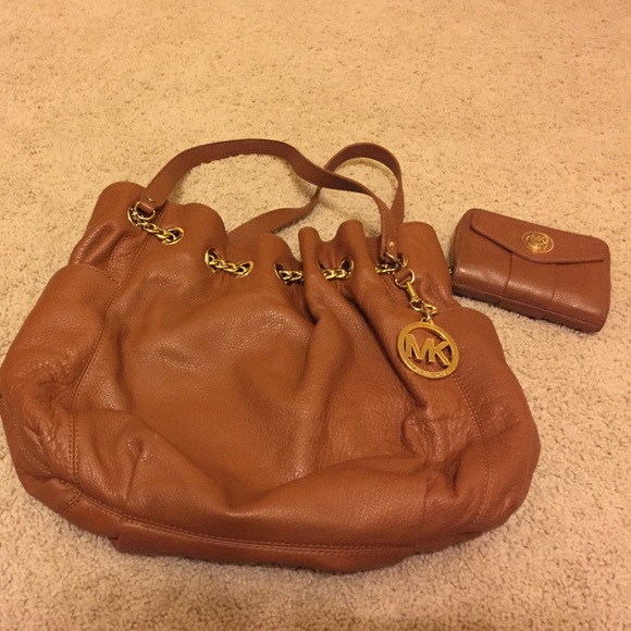 Michael Kors brown handbag
