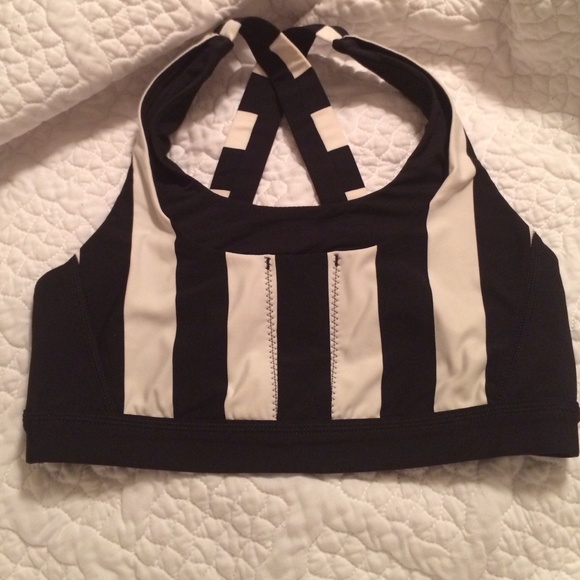 Lululemon striped sports bra size 6