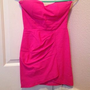 Fuchsia Bodycon cocktail dress