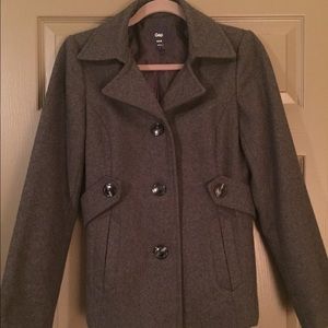 🚫🚫 SOLD 🚫🚫 Gap Charcoal Gray Peacoat
