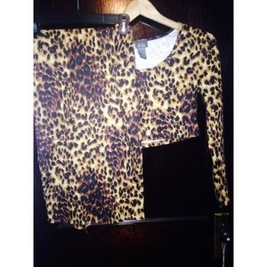 Leopard Midi skirt w Matching Top