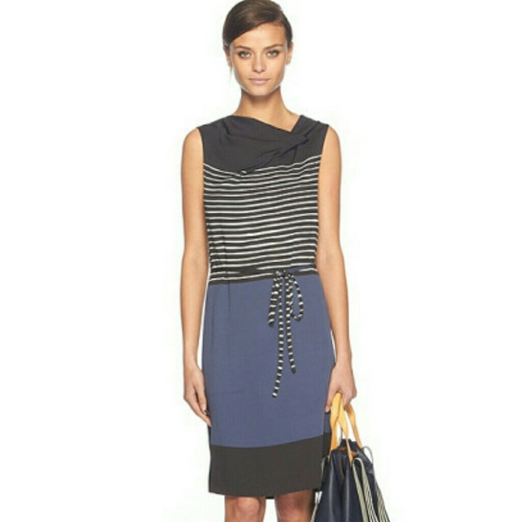 Diane von Furstenberg Blue New Crista Dress