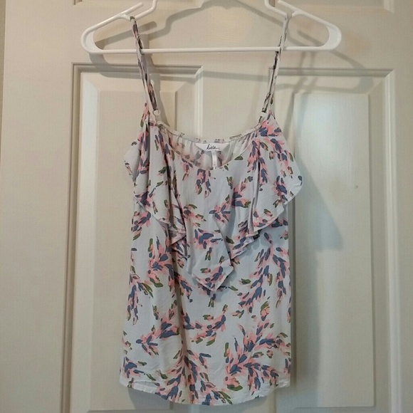 Floral tank top