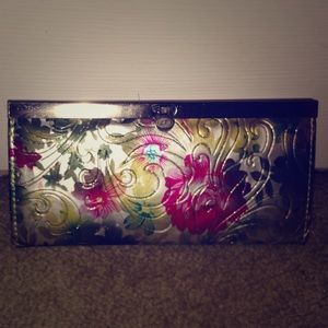 Floral Accordion Wallet