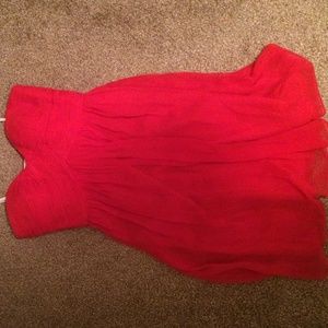 Donna Morgan red dress