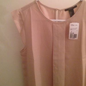 NWT Beige top- great for the office