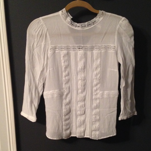 H&M White Blouse - Picture 1 of 4