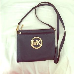 RELISTED: Navy blue Crossbody MK Bag