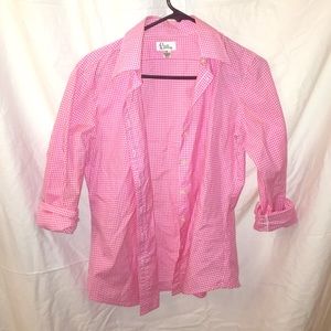 Lilly Pulitzer checkered button down