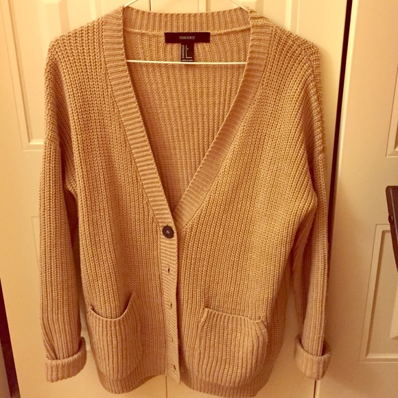 NEW Forever 21 coffee sweater