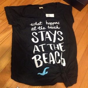 Hollister Beach Tee NWT