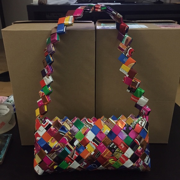 Handbags - Gum wrapper purse