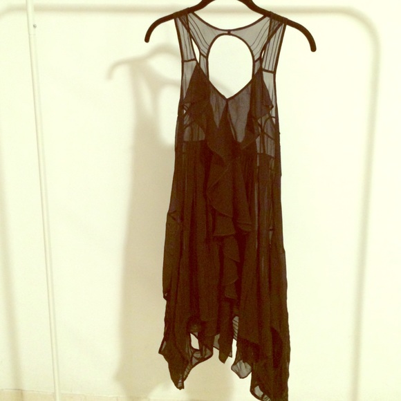 All Saints sheer dress