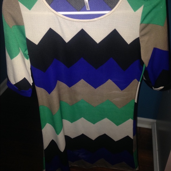 Chevron dress