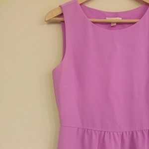 J.Crew Camille Dress - Neon Violet