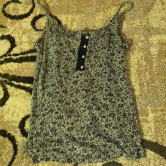 Old Navy Floral Tank-top - Picture 1 of 3