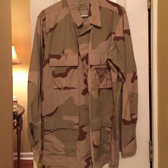 Desert camo jacket men's