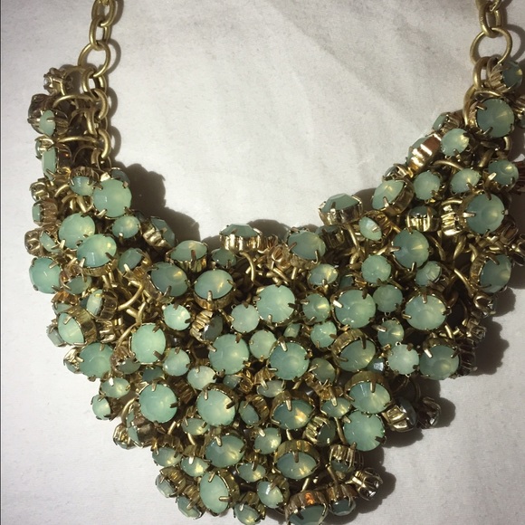 TjMaxx mint green necklace