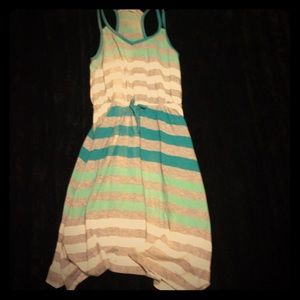 Roxy blue striped dress