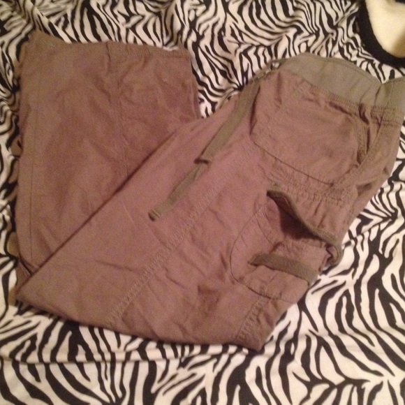 Brown cargo pants
