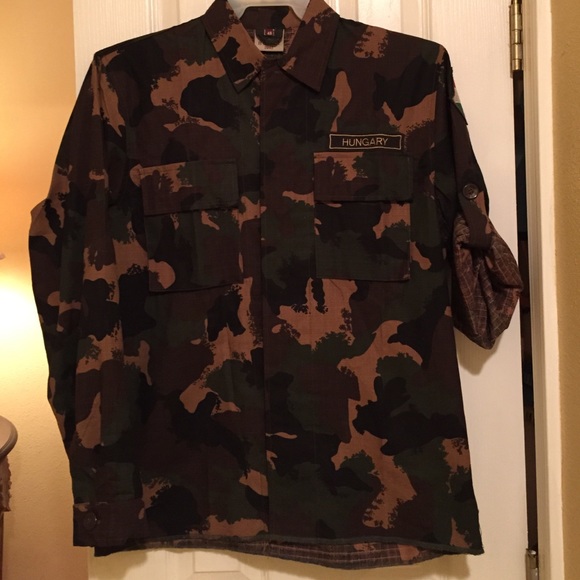 Men's camo jacket