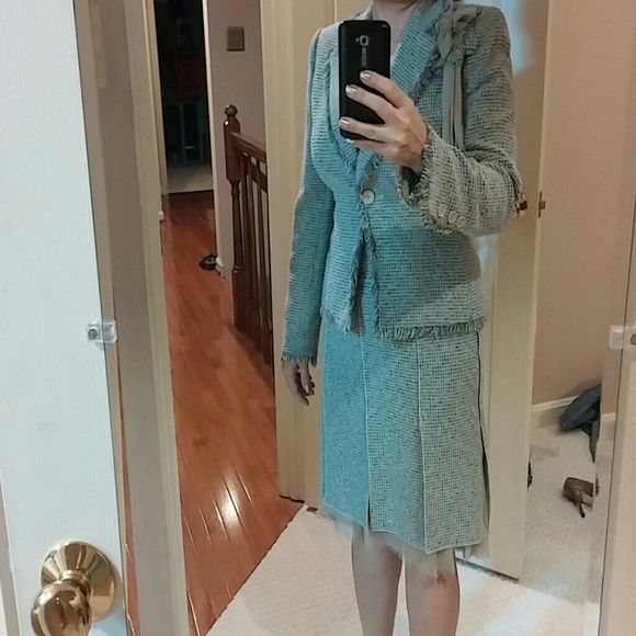 Anne Klein two piece suit. Very elegant