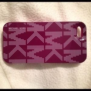Michael kors iPhone 5 snap on hardcover case
