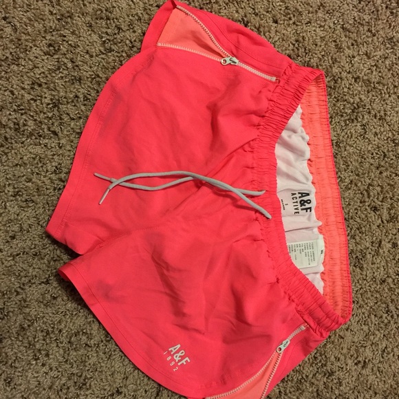 SOLD Abercrombie athletic shorts, size small