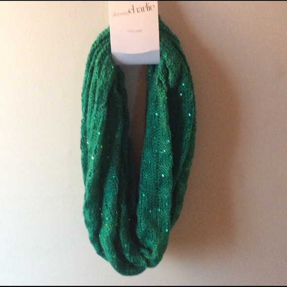 Charming Charlie Green Scarf