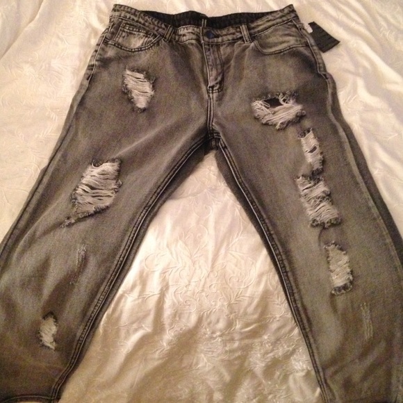 High waist Boyfriend jeans