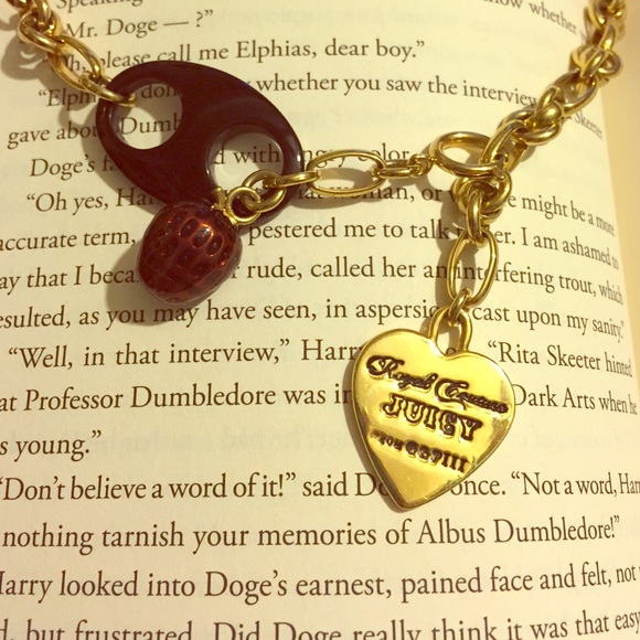 Juicy Couture Golden Necklace NWOT