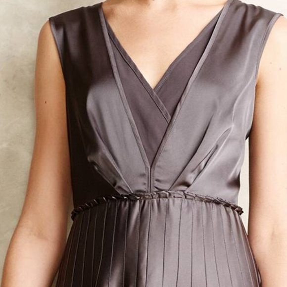 🎉Host Pick 🎉Anthro gunmetal dress by Ivy + Blu - Picture 4 of 4