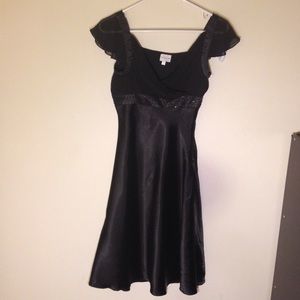 Calvin Klein Elegant Silky Black Dress