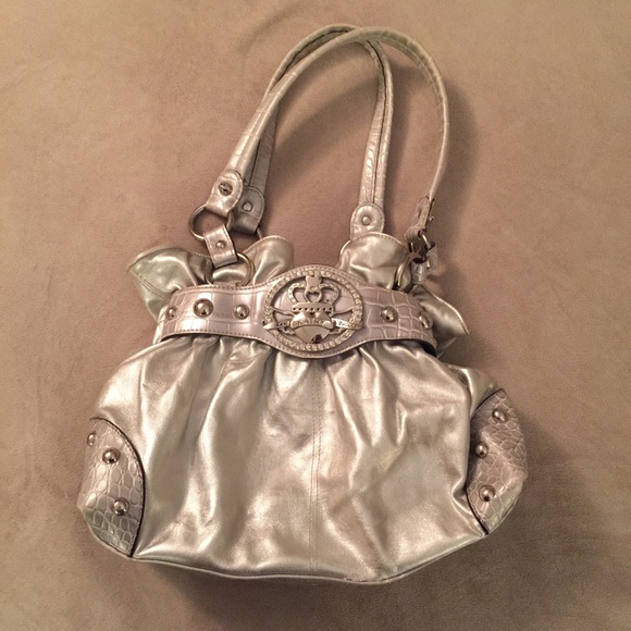 Kathy Van Zeeland pewter purse