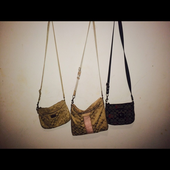 3 authentic coach purses - Picture 1 of 1