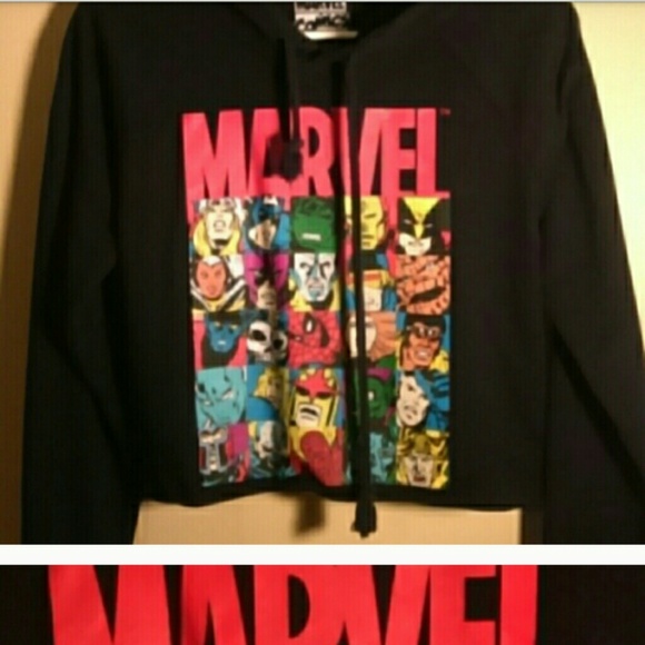 Marvel Cropped Sweater