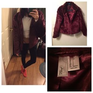 Forever 21 fur coat