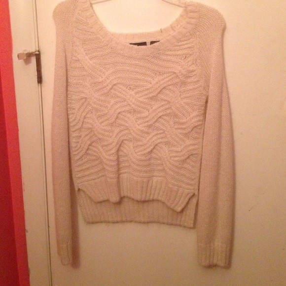 Warm white sweater, from Victoria Secret!