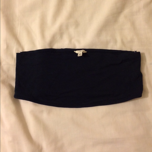 Forever 21 Navy Tube Top