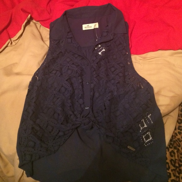 New with tags,Hollister botton up blouse