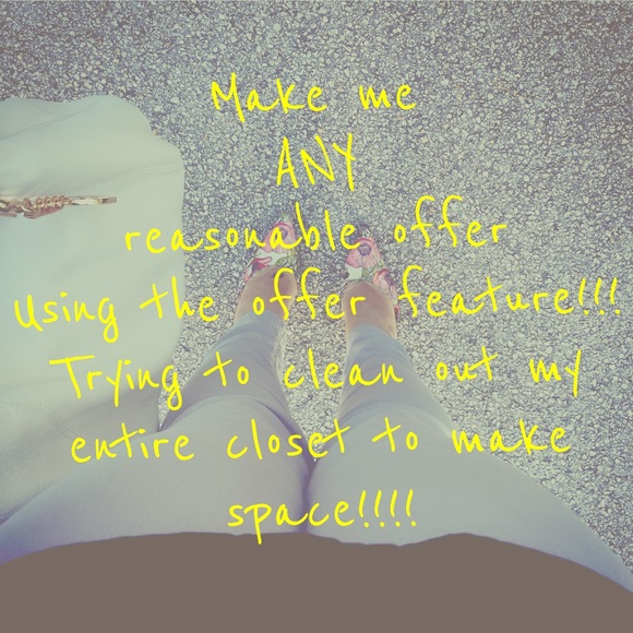 All reasonable offers considered! 😍