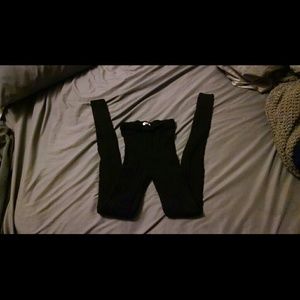 NWOT Black knit leggings