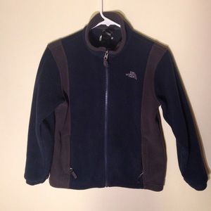 Navy North Face Fleece Boys Medium
