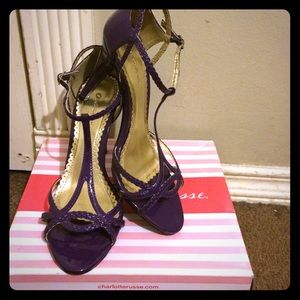 Charlotte Russe Purple Heels!!