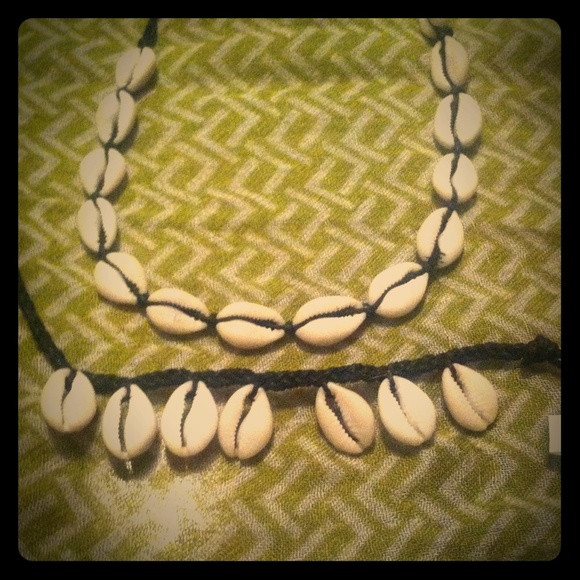 Necklace. And bracelet