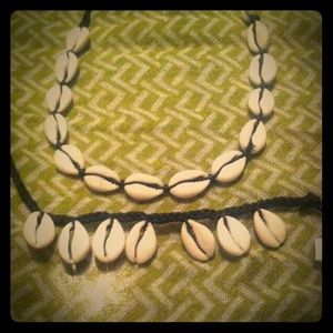 Necklace. And bracelet