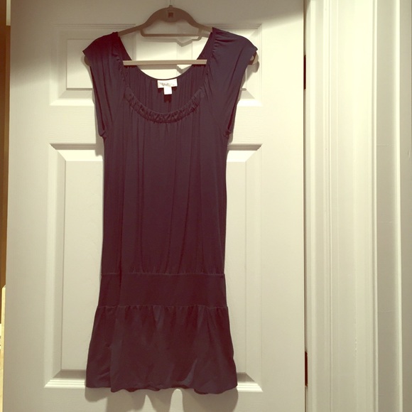 LOFT drop waist mini dress